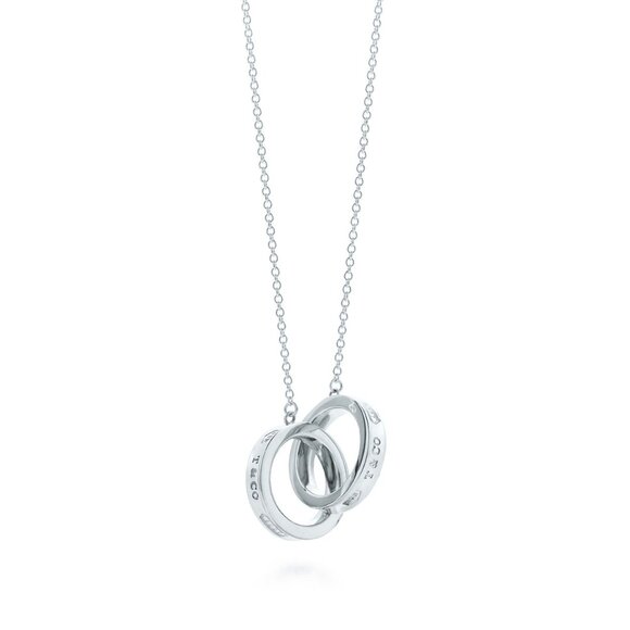 Tiffany 1837® Interlocking Circles Pendant in Silver, Small - Picture 2 of 2